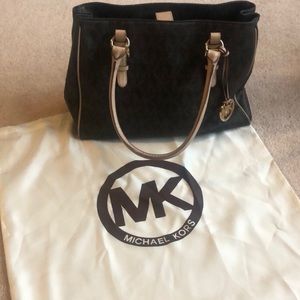 Michael Kors logo tote bag